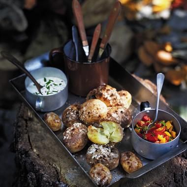 Bonfire Night baked potatoes