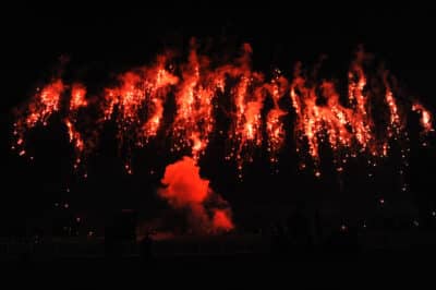 War horse fireworks