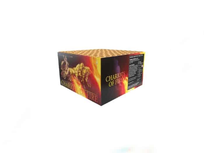 chariots of fire category 3 firework 100 shots barrage multishot