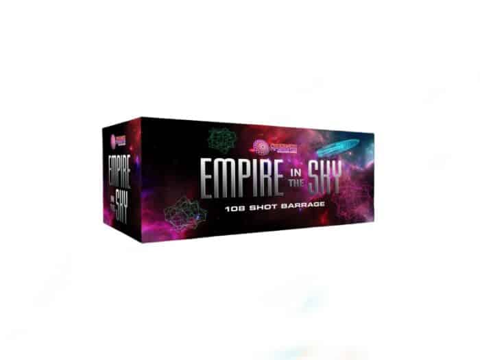 empire in the sky loud colourful multishot firework