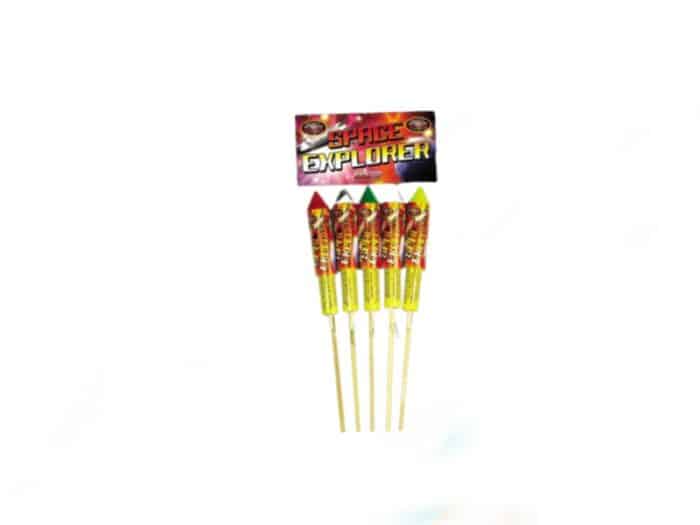 space explorer bright star pack of rockets