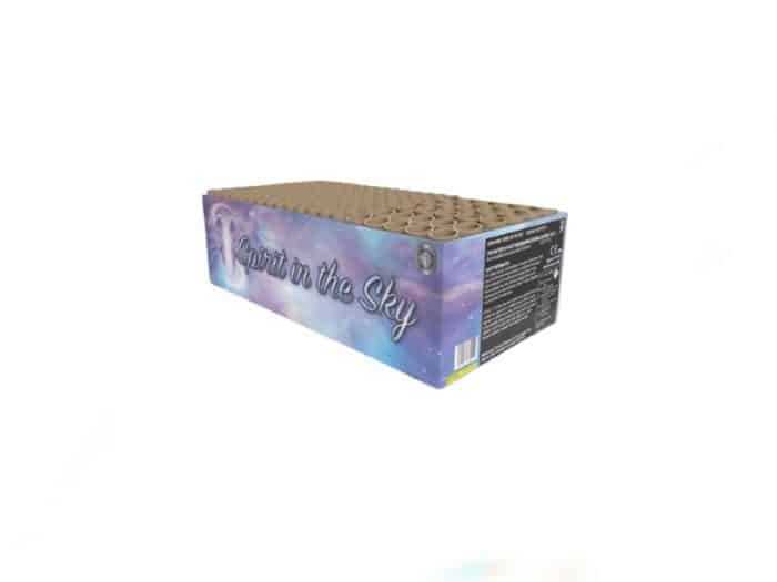 spirit in the sky category low noise firework 2 colourful glitter
