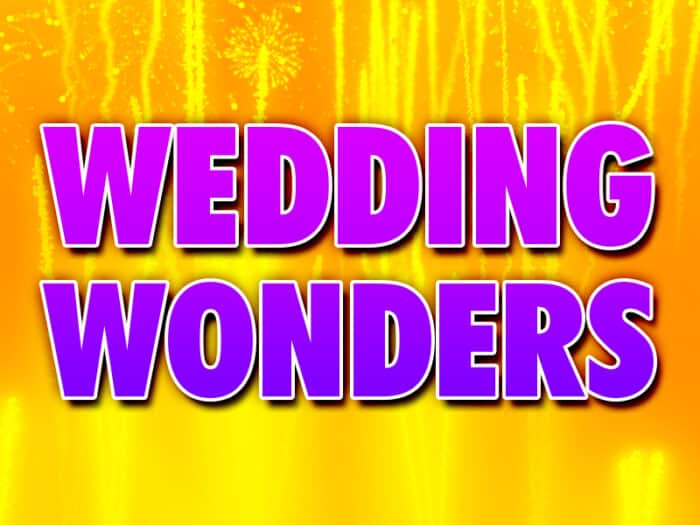 wedding wonders fireworks