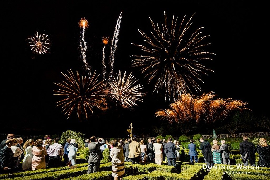 wedding fireworks