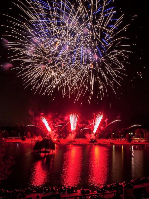 wedding fireworks UK